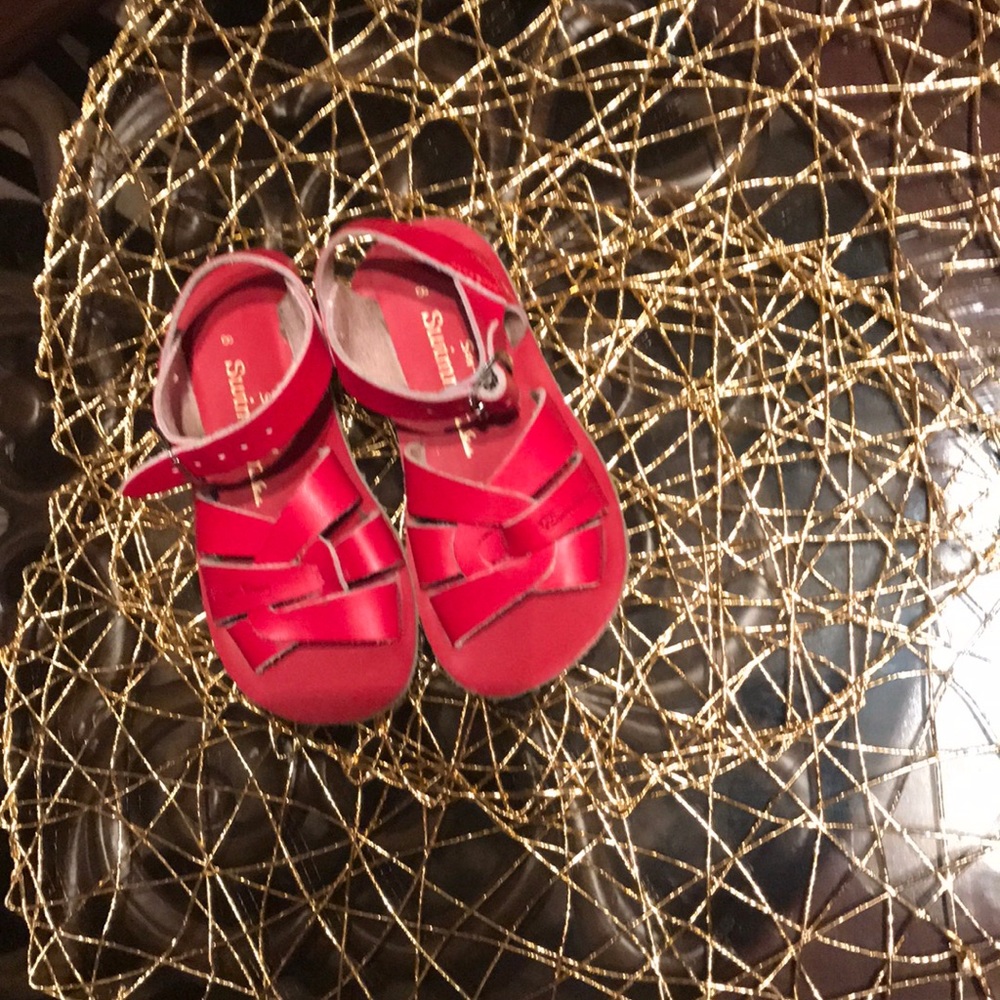 Sun-San Summer Sandals-Red